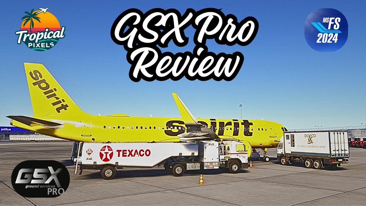 GSX — лучшее дополнение для MSFS? GSX Pro: большое обновление «Чёрная пятница» уже здесь. Обзор ф...