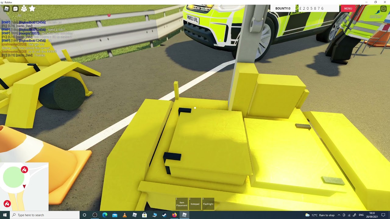 UK:RC Redwood county highways england #roblox #redwoodcounty #highwaysengland
