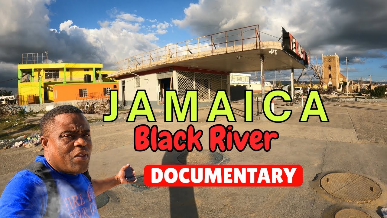 Black River St.Elizabeth Jamaica Demolish by Hurricane Melissa on October 28,2025
