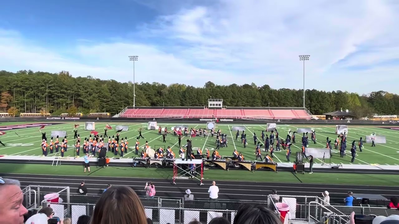 The Heist Arranged by Robert Rivero - Parkview Marching Band Allatoona Conquest 2025