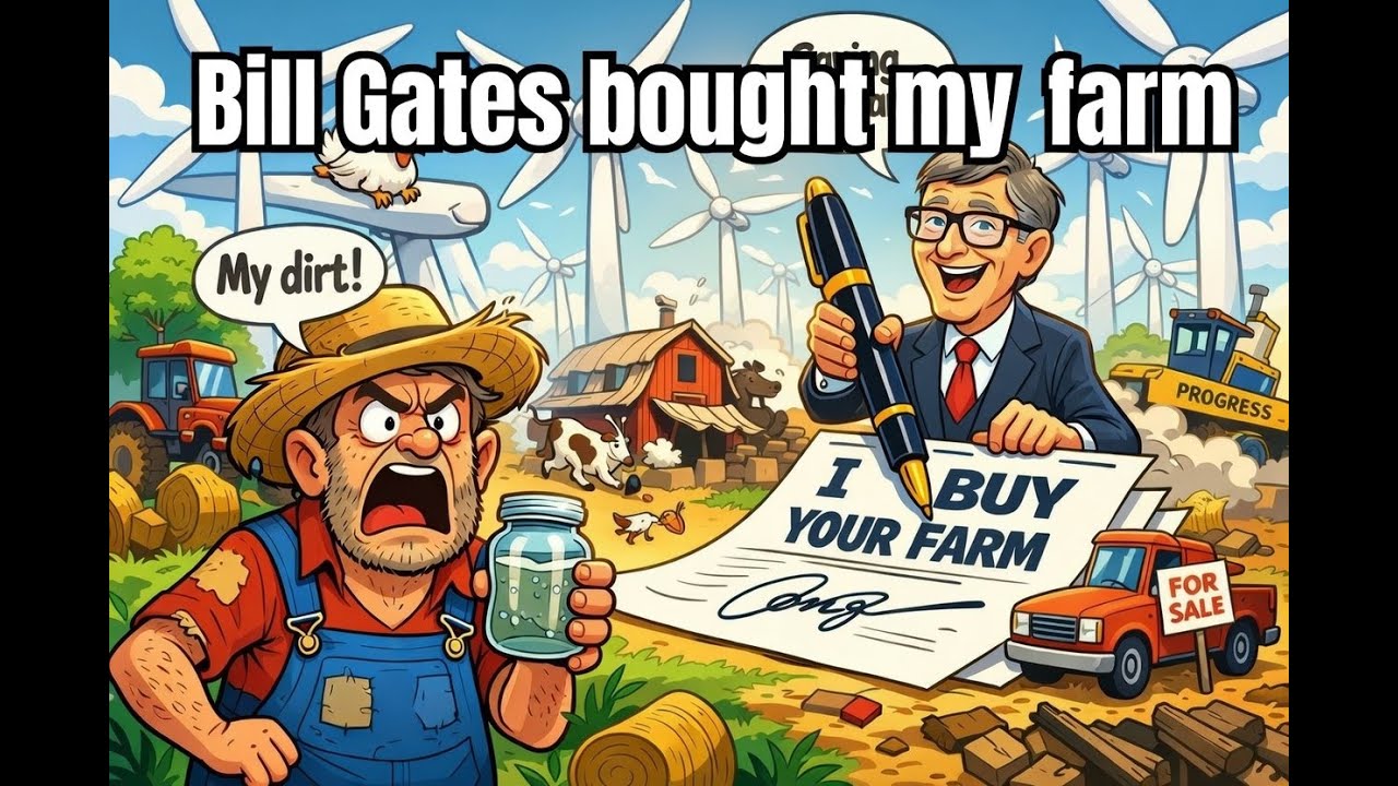 Bill Gates Bought My Farm for Windmills – Redneck Blues Gone Green