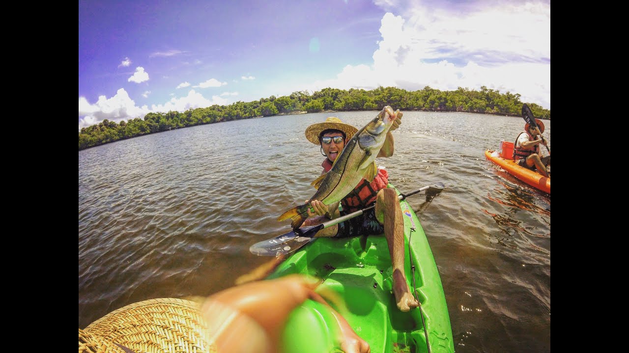 Kayak Fishing For Big Snook