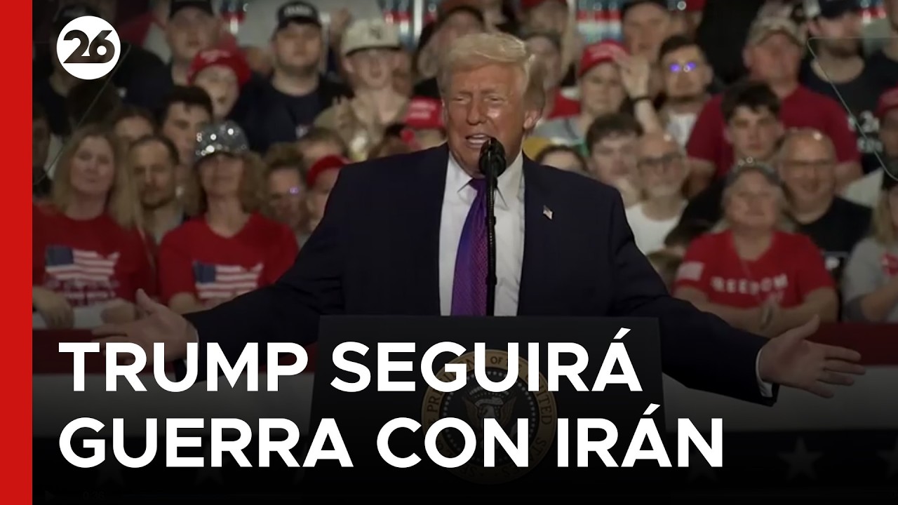 🚨 &ldquo;YA EST&Aacute; GANADA&rdquo; | Trump dice que EEUU continuar&aacute; la guerra contra Ir&aacute;n