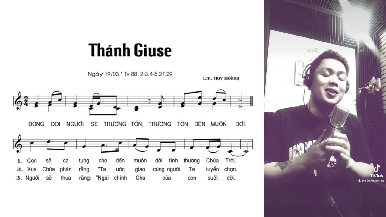Thánh Vịnh 88 - Lễ Thánh Giuse - Lm. Huy Hoàng