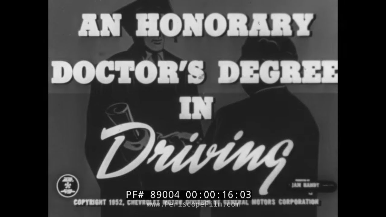 1952 CHEVROLET DRIVER'S EDUCATION FILM by JAM HANDY 89004