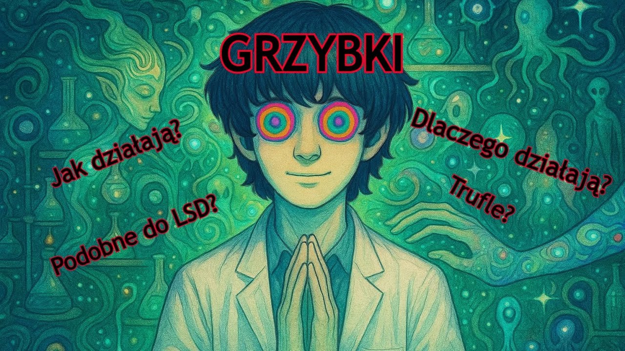 Grzybki (Psilocybina) - Co tak naprawdę potrafi zrobić najbezpieczniejsza substancja psychoaktywna?