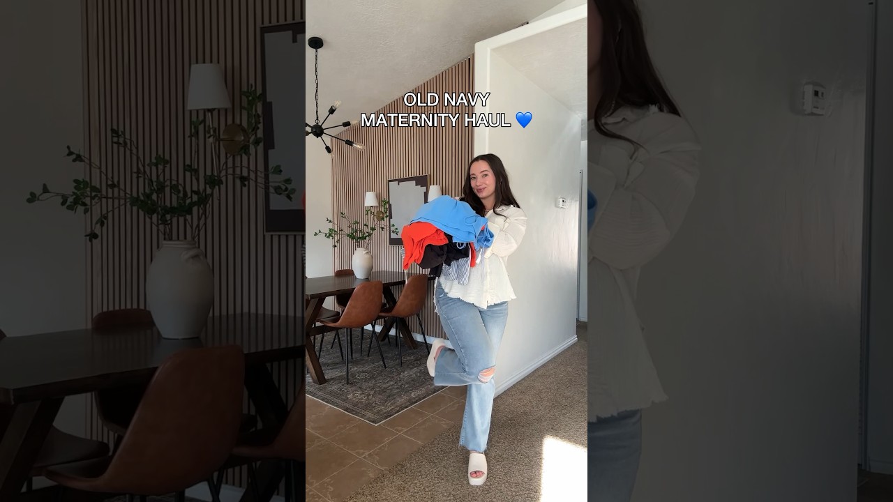 MATERNITY OUTFIT INSPO: Old Navy Fashion Haul #maternitystyle #oldnavyhaul #pregnancyjourney