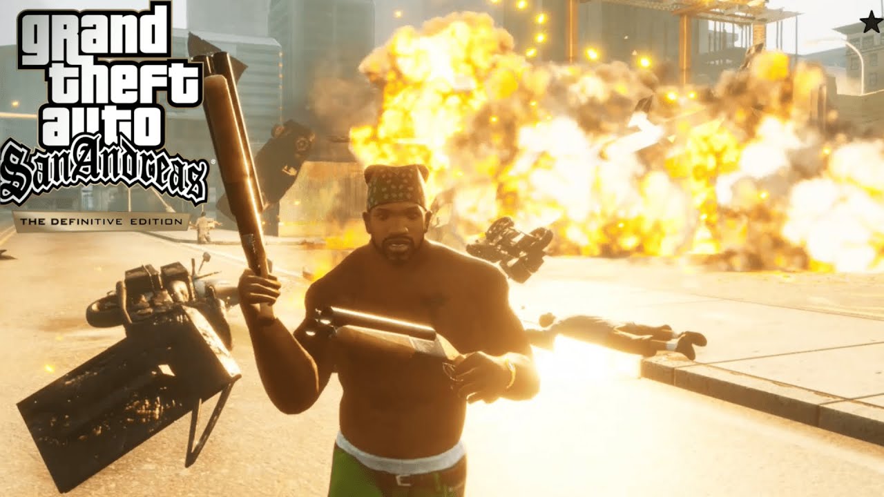 GTA San Andreas: Definitive Edition [PC] Gameplay