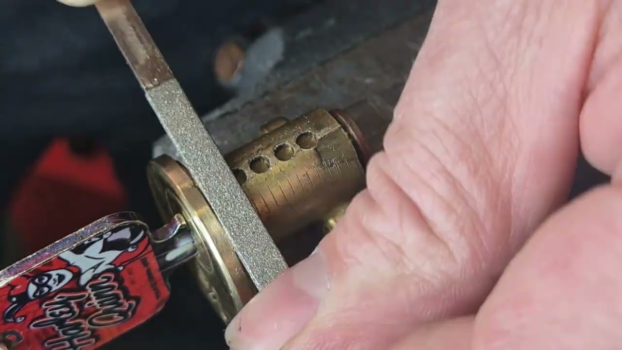 I can't believe it worked! Lock repair success!