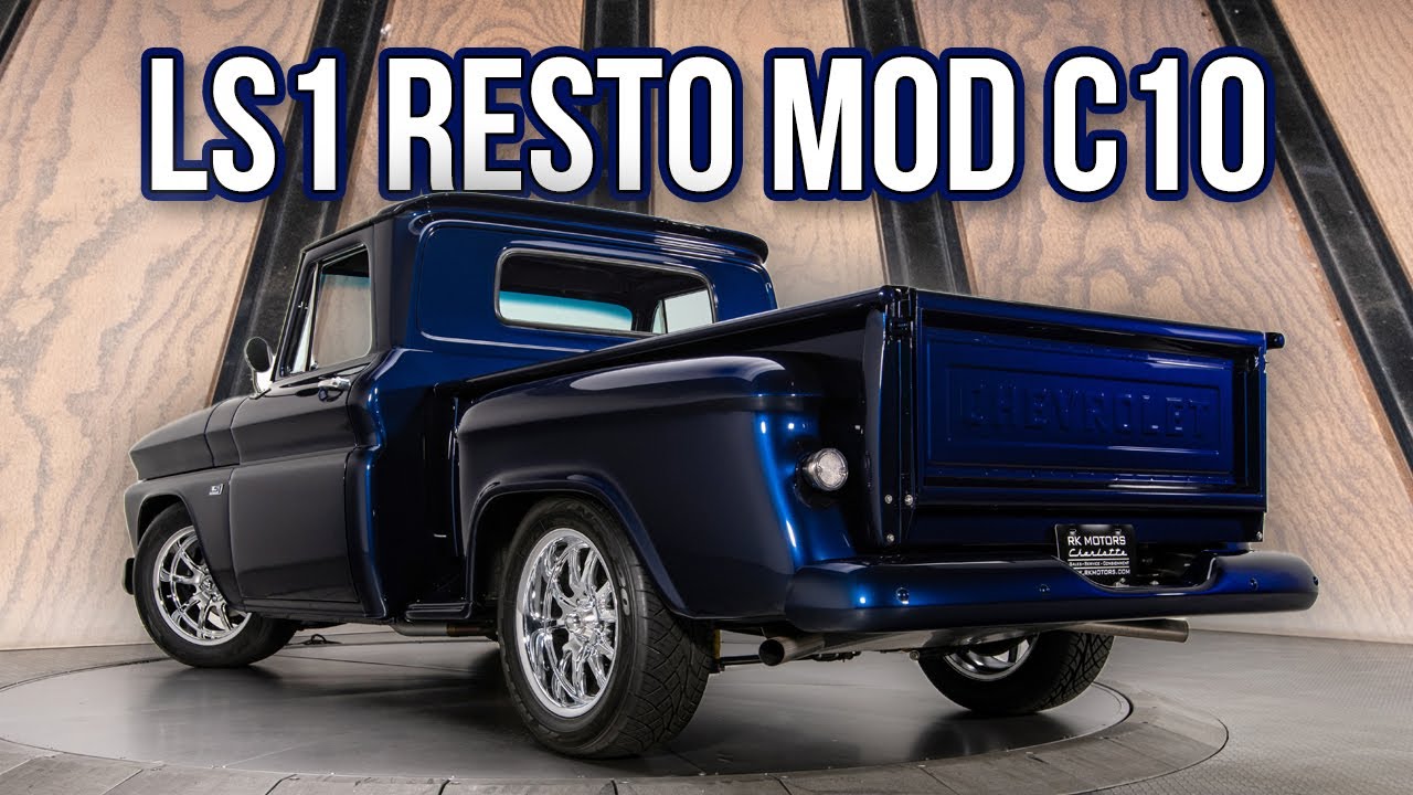 Pro Built 1966 Chevy C10 Resto Mod LS1 V8 4L60E 4-speed  -  FOR SALE  -  #137474