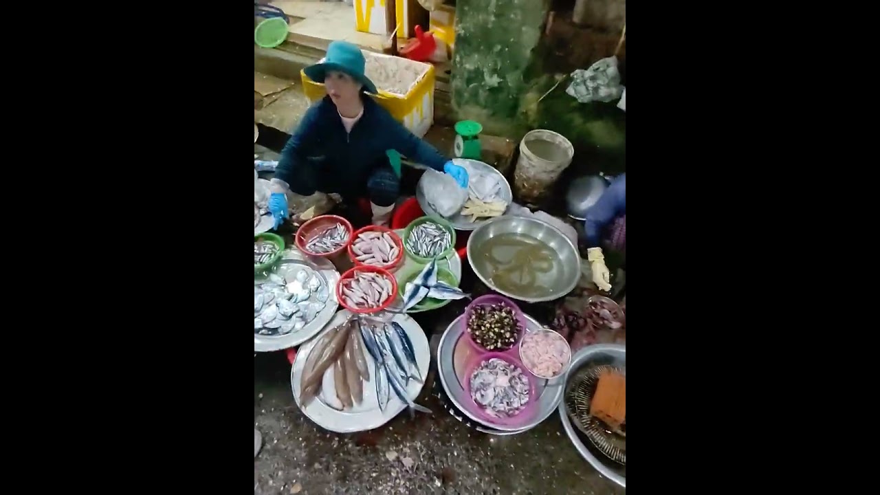 Da NaNg 在地 魚市場 蜆港 美溪 超多海鮮