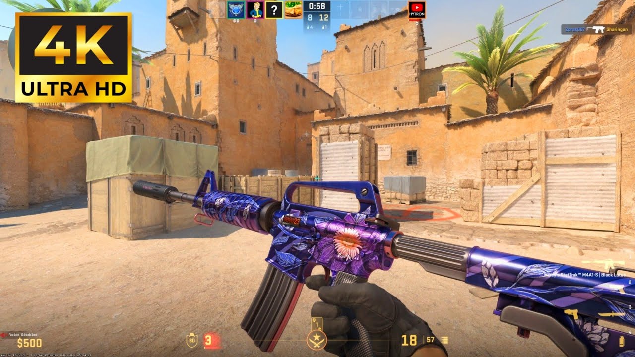 Counter Strike 2 Ranked Gameplay 4K (No Commentary)