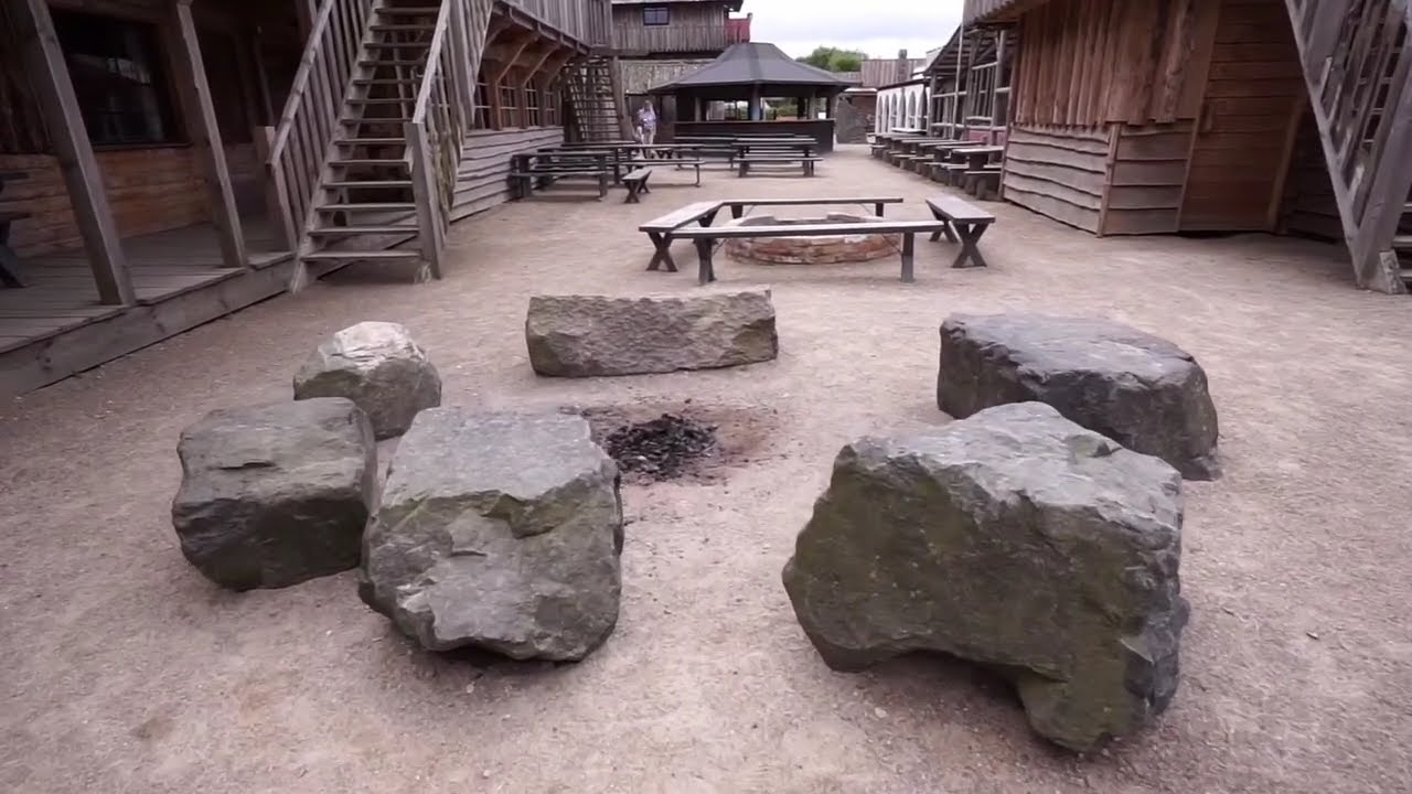 Hvidbjerg Strand camping Western town, Blåvand Denmark