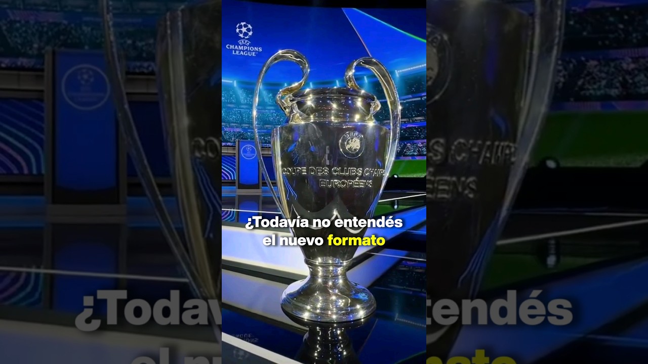 🏆🆕️ EL NUEVO FORMATO DE LA CHAMPIONS LEAGUE ✨️ | #uefa #championsleague #champions #sabiasque