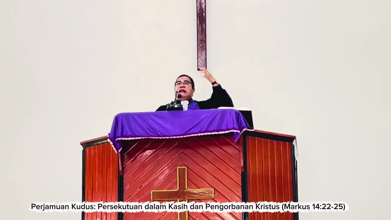 PERJAMUAN KUDUS: PERSEKUTUAN DALAM KASIH DAN PENGORBANAN KRISTUS (Markus 14:22-25)
