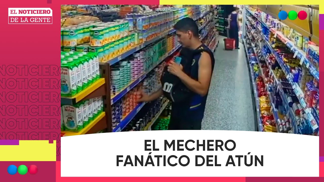 ROBÓ más de 30 LATAS de ATÚN de un SUPERMERCADO | #ElNotidelaGente
