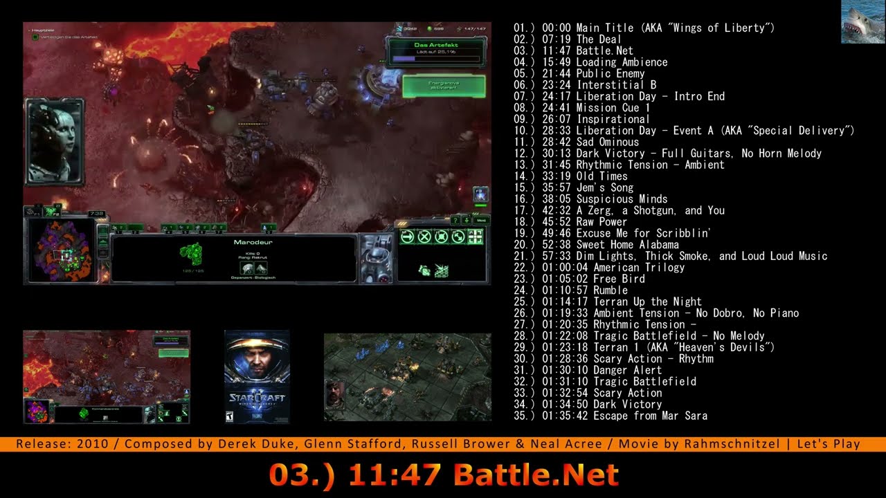 STARCRAFT 2: WINGS OF LIBERTY OST [Full] OFFICIAL GAME SOUNDTRACK