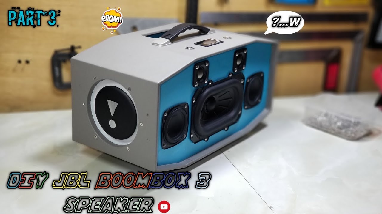 How to make Boombox Speaker from PVC pipe (Part 3)