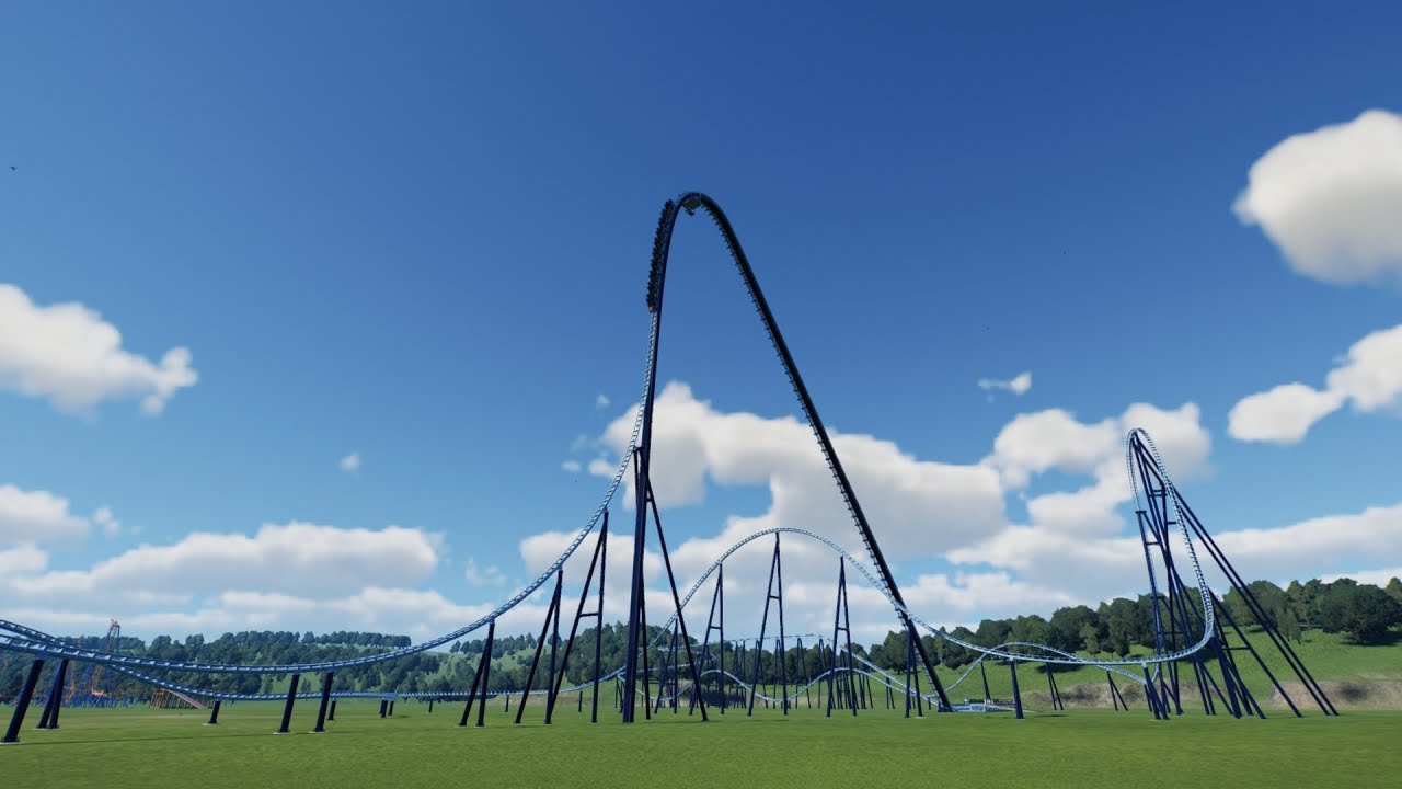 New gen giga coaster with inversion!😱