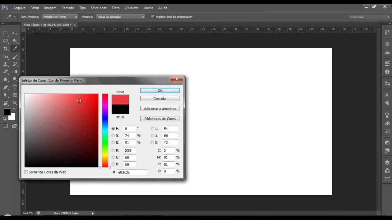 Conhecendo As Principais Ferramentas do Photoshop CS6 | pktreinamentos.com.br