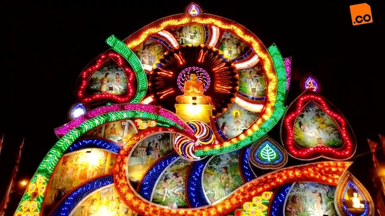 වෙසක් අසිරිය 2025 ☸ MaharagamaThorana | මහරගම තොරණ | සම්බුලා ජාතකය | 2025
