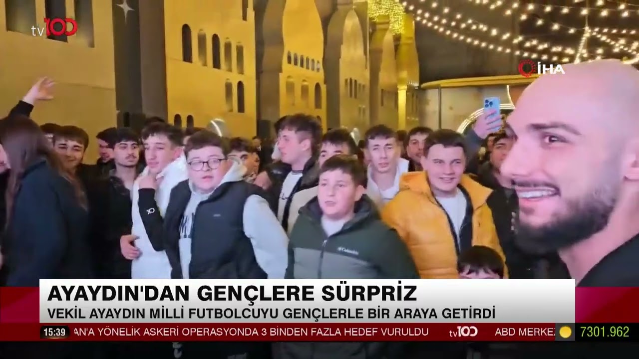 “Ayaydın’dan Gençlere Sürpriz” TV100
