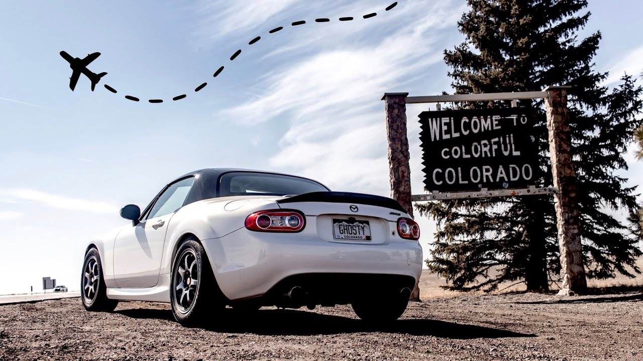 Miata vs. Plane! Racing across Kansas back to beautiful Colorado. | MIDWEST pt.2