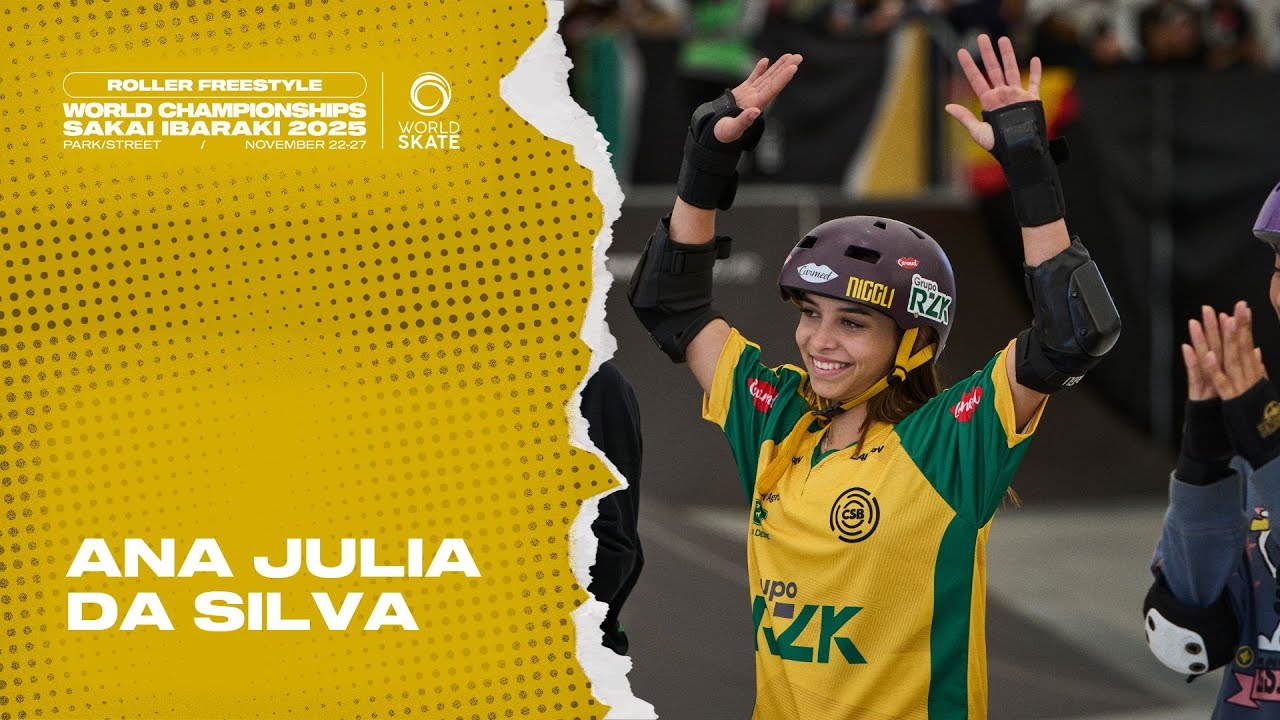 Ana Julia Da Silva - Brazil - Roller Freestyle World Championships  Sakai 2025