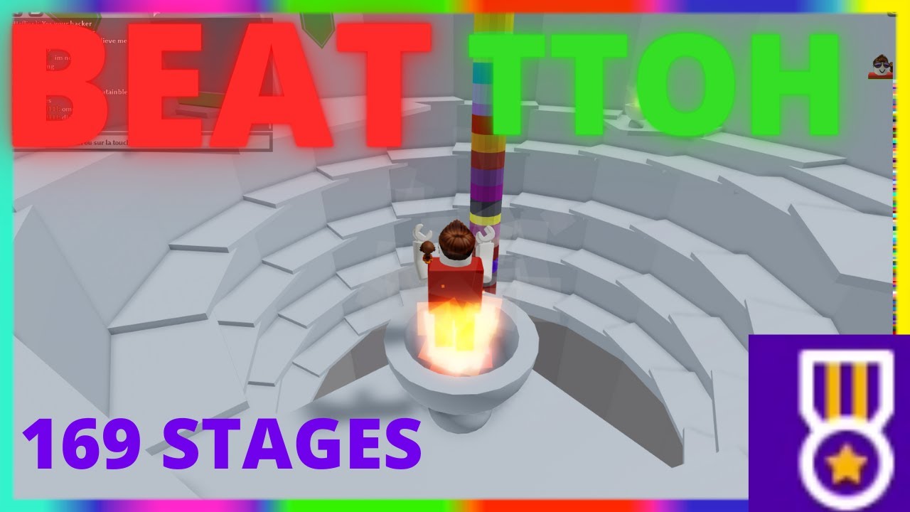 I Beat The Tower Of Hell (TTOH) 169 stages
