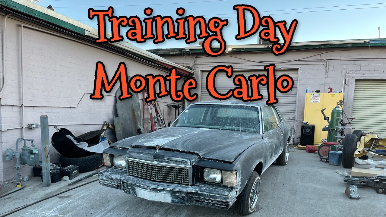 Training Day 78 Monte Carlo prepped for paint & cleanup