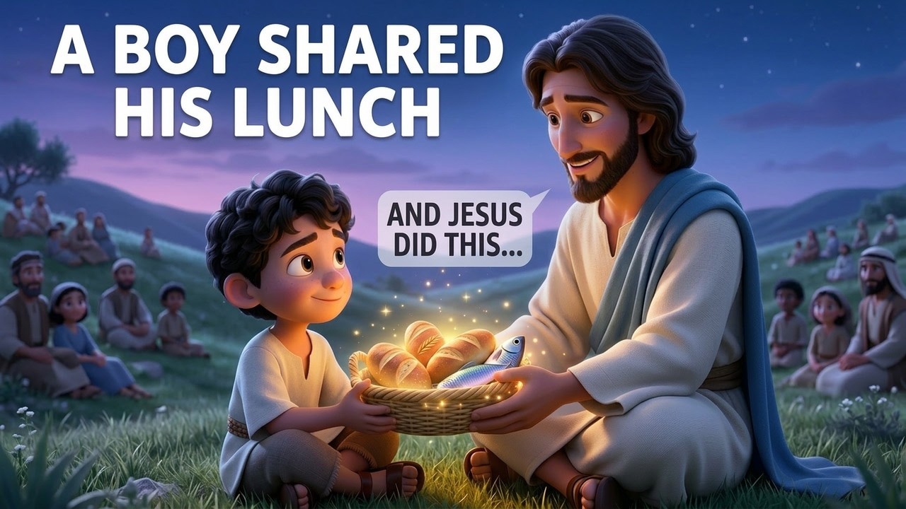 A Child's Offering Becomes a MIRACLE! (Jesus Miracles)