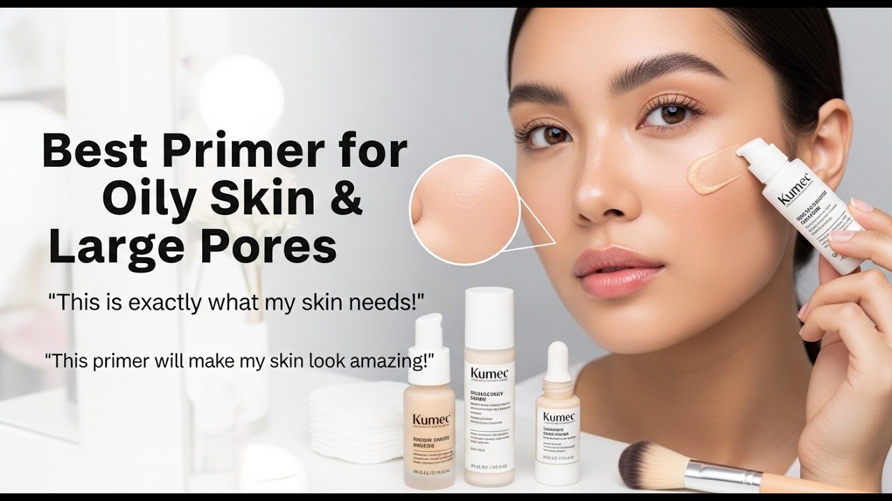 Best Primer For Oily Skin And Large Pores |That Makeup Artists Swear By