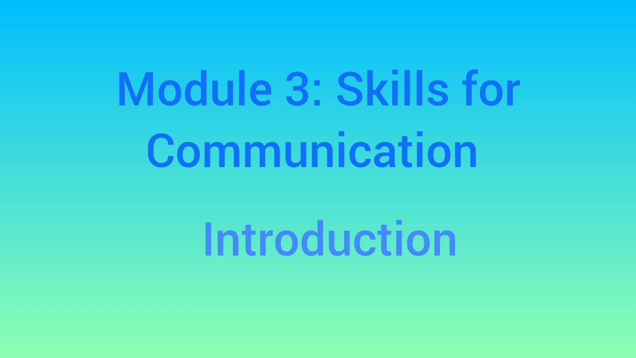 Functional Grammar and Communication in English: Skills for Communication