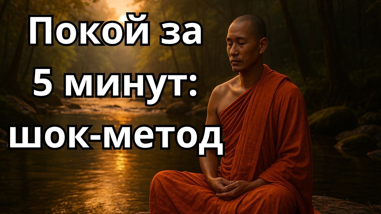 Как медитировать? Скрытый трюк монаха