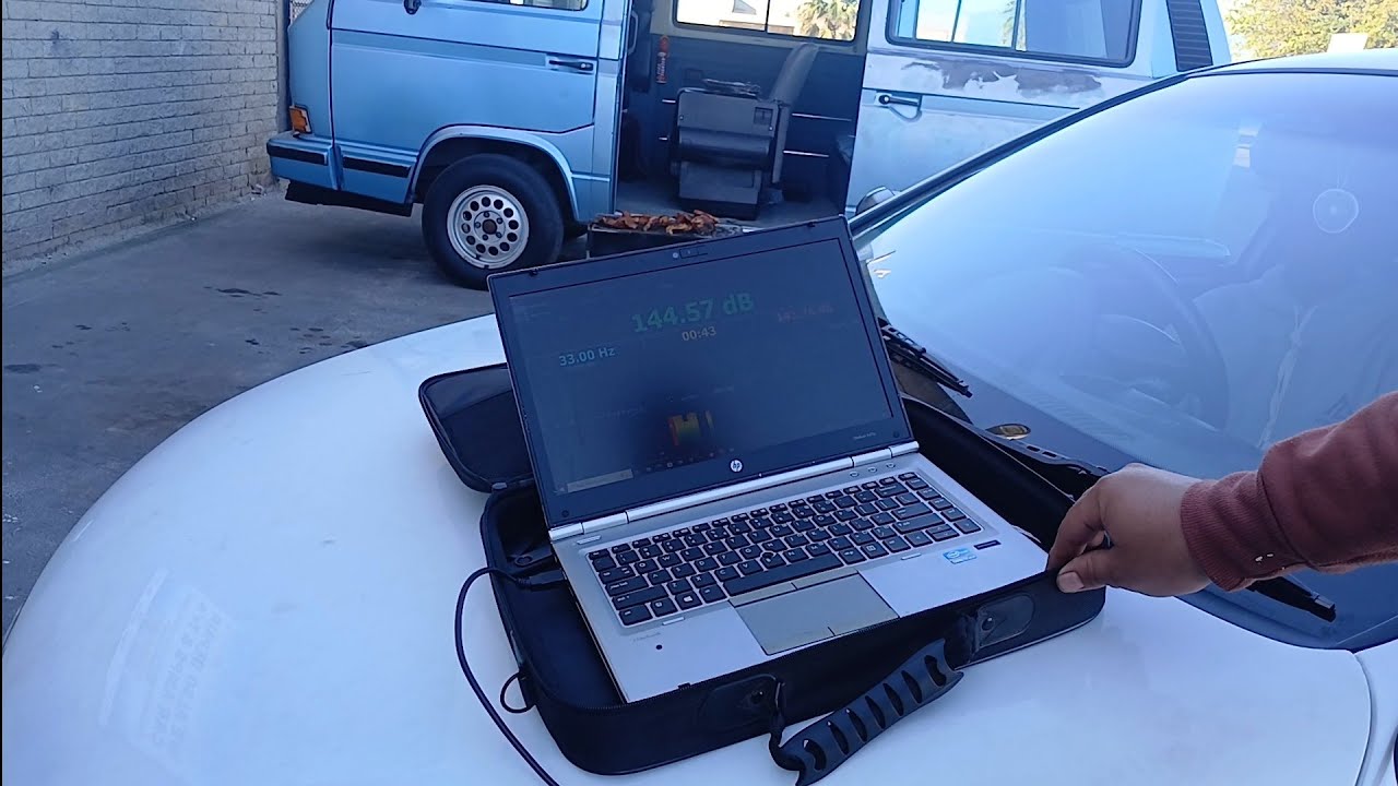 Audio legends Private Decibel meter Run this Past Saterday.Team members only Just for Fun Car Audio.