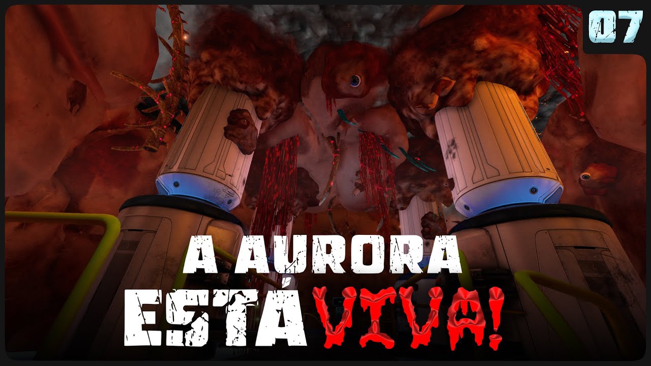 A AURORA ESTÁ VIVA!!!! - SUBNAUTICA RED PLAGUE
