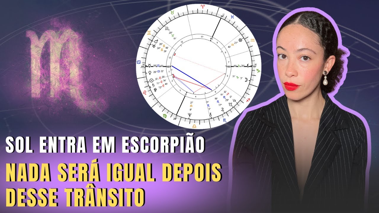 Sol em Escorpi&atilde;o 2025 | o c&eacute;u vai revelar o que estava escondido
