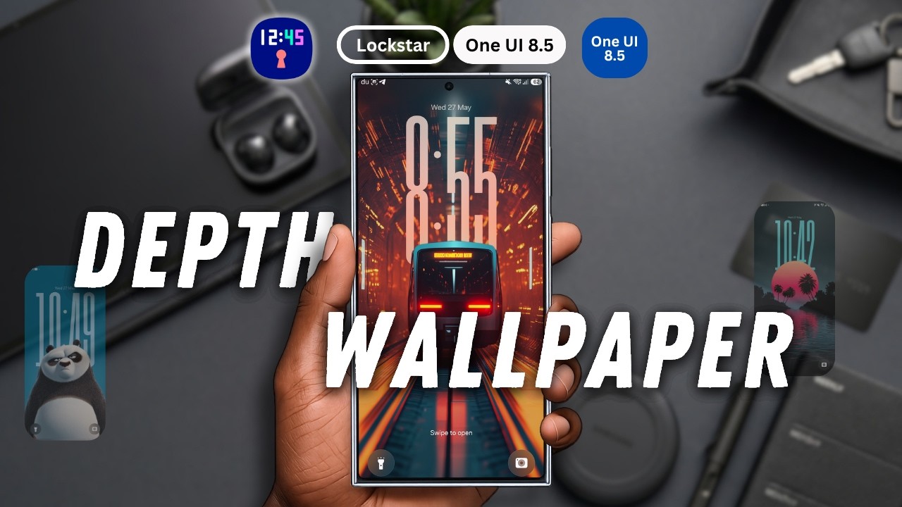 Create Lock Screen Depth Wallpaper on Samsung One UI 8.5  | Doitright_tech