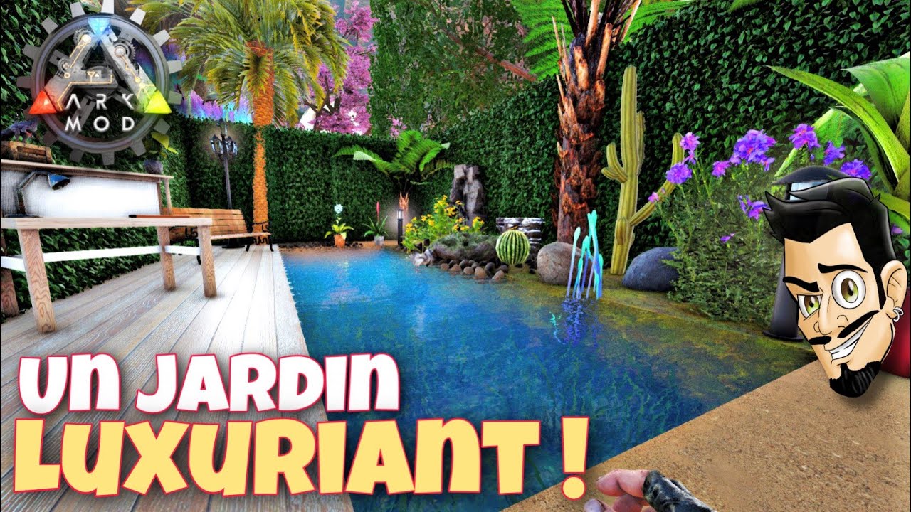 COMMENT FAIRE UN JARDIN MAGNIFIQUE AVEC LE MOD RR-GARDENDEKO SUR ARK SURVIVAL EVOLVED - ARK FR -