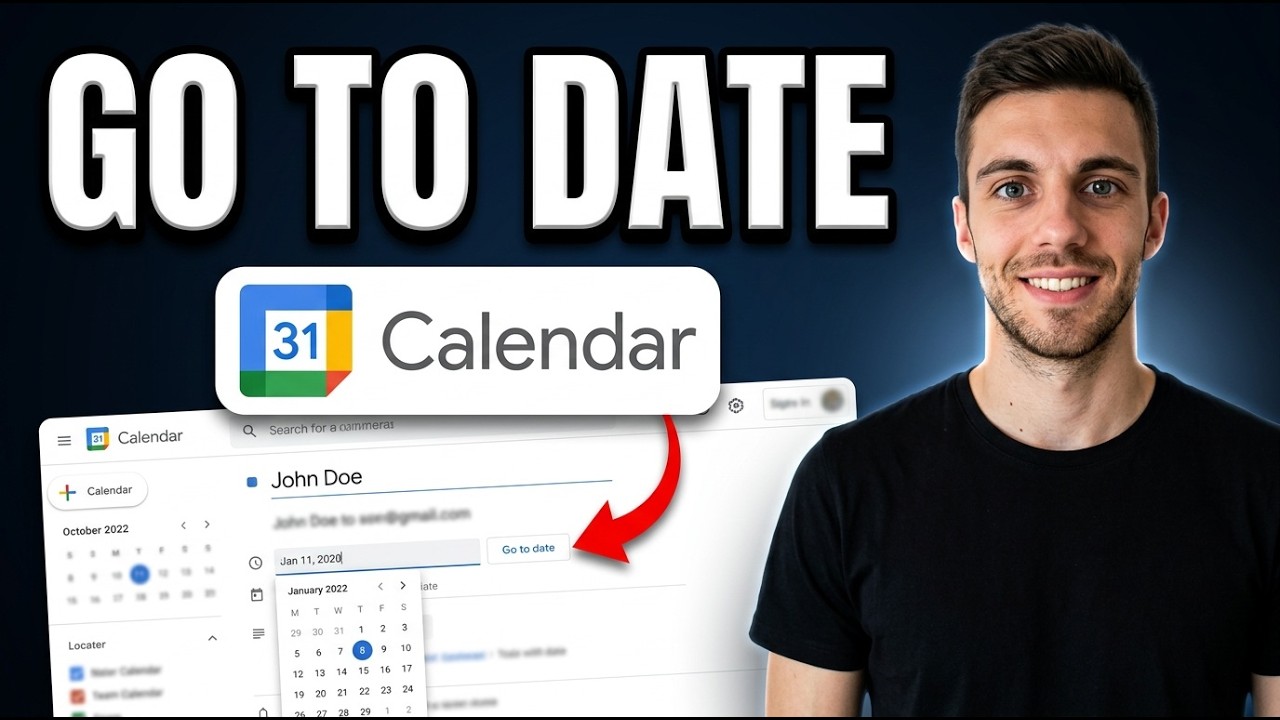 How to Go to a Specific Date in Google Calendar (Easy Tutorial)