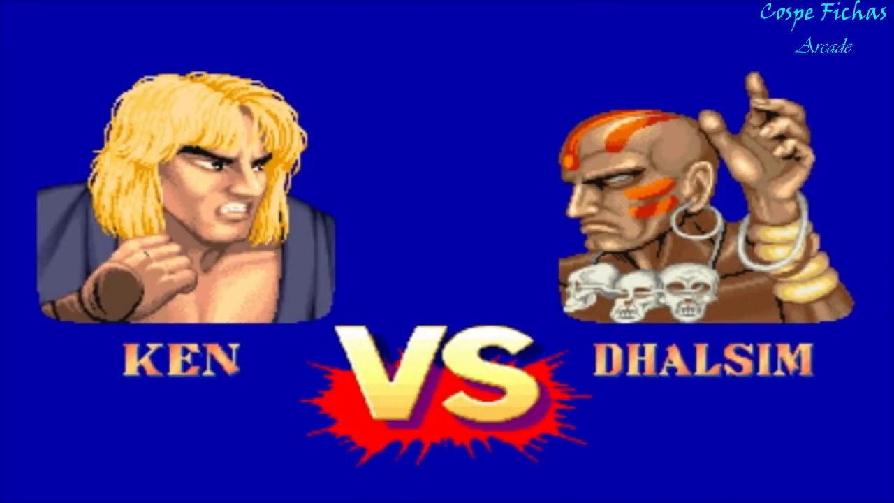 Street Fighter Oyunu - Arcade Nostalji Atari Makinası