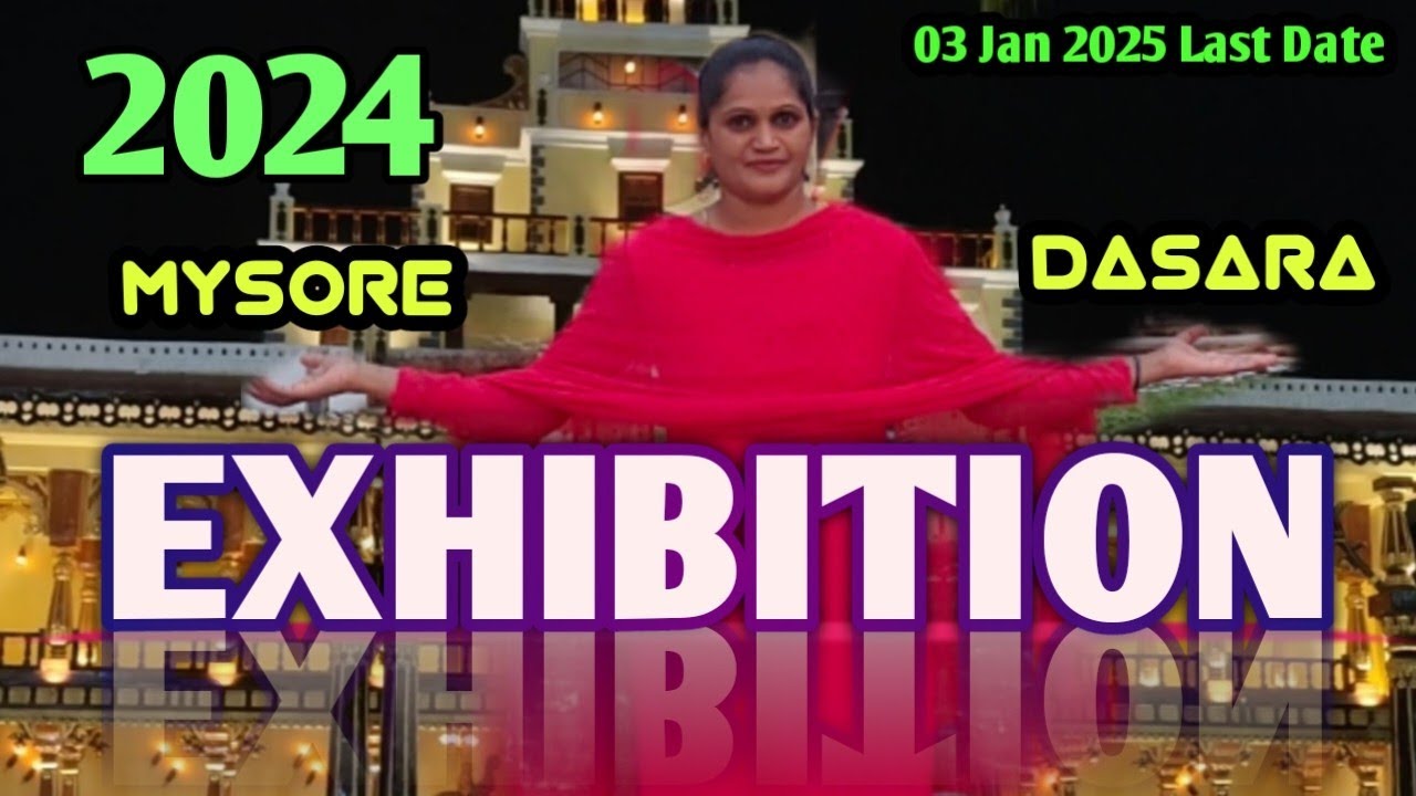 Dasara Exhibition Mysore 2024 #mysore #dasara #exhibition #food #shopping #palace #dpacreation