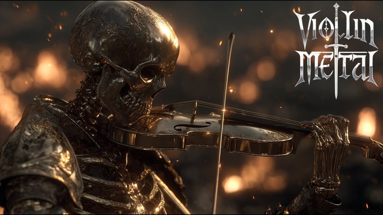 Heavy Metal x Violin – Fury and Grace 🎻⚔️🔥