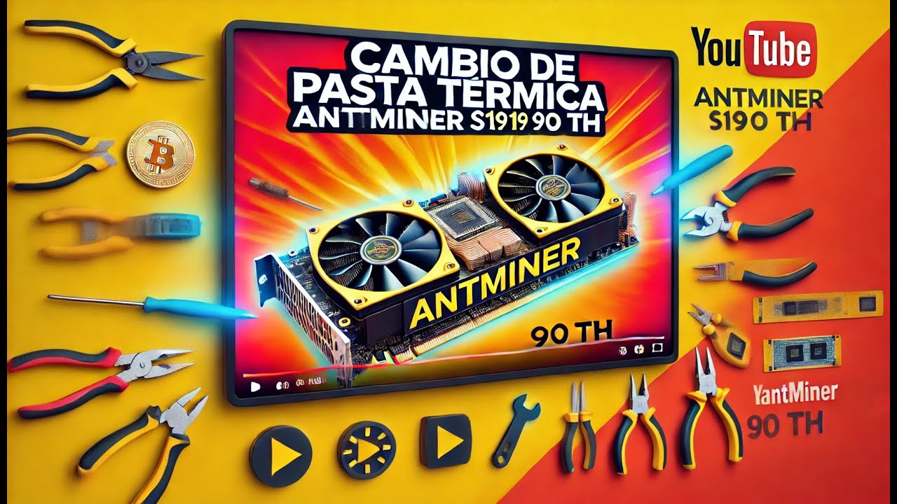 How to Change the Antminer S19 90 TH Thermal Paste! Maintenance and Optimization