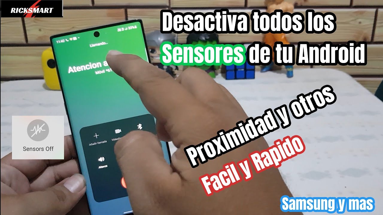 Como Desactivar todos los Sensores en Android proximidad y Mas Samsung y otro modelos facil
