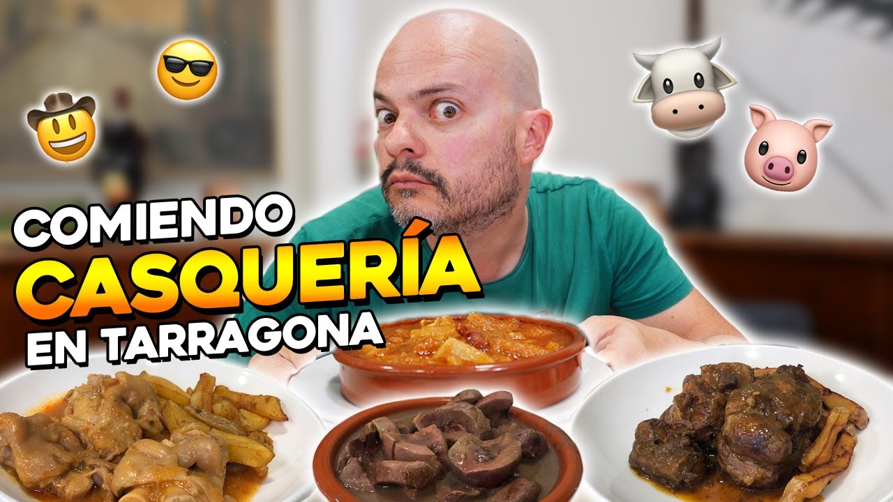 Probando TAPAS de CASQUER&Iacute;A en TARRAGONA 🐷  *ri&ntilde;ones, callos, manitas de cerdo, rabo de ternera 🐂*