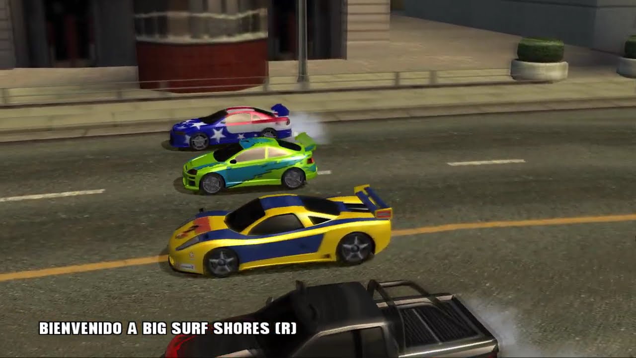 Burnout 2: Point Of Impact - Gameplay #5 PCSX2