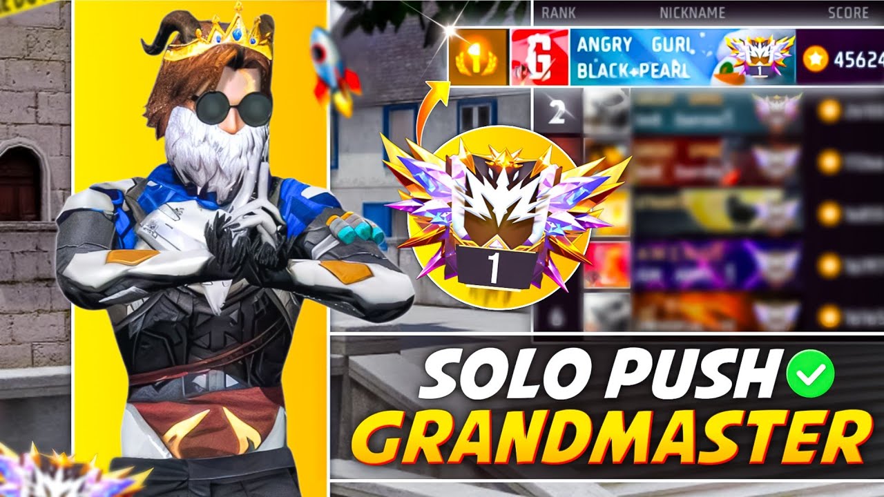 Road To Grandmaster Season 50 💀| Solo Rank Pushing Tips And Tricks | Season 50 |