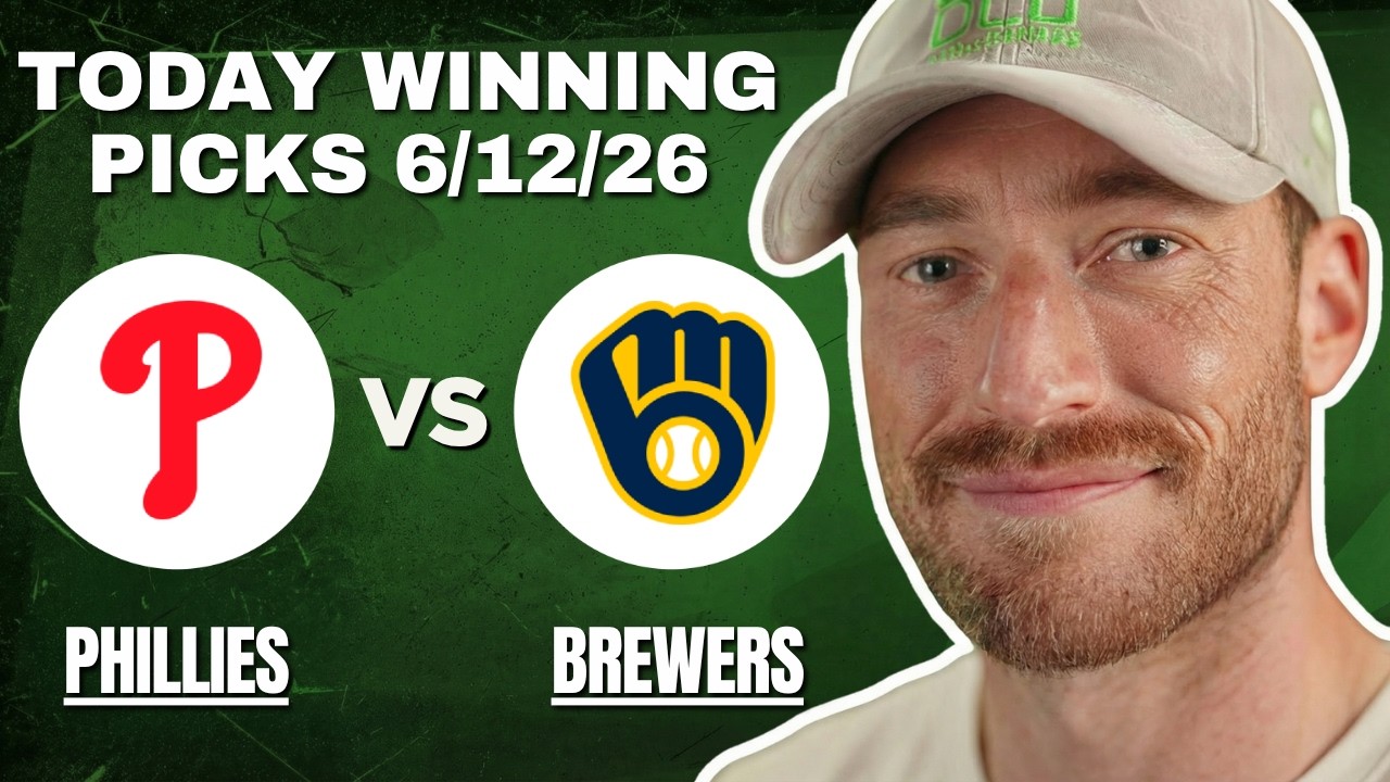 Philadelphia Phillies vs Milwaukee Brewers | MLB Prediction 6/12/25 | MLB Picks Today