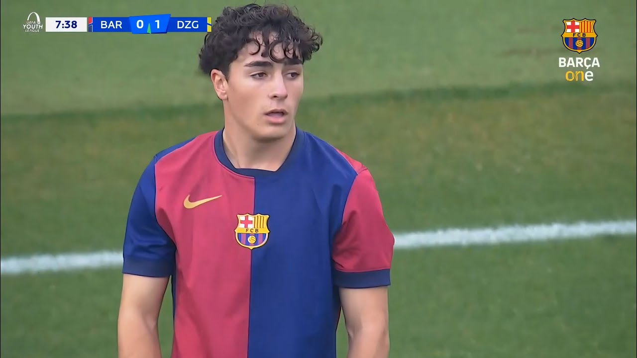 Jan Virgili vs Dinamo Zagreb🔥•Uefa Youth League [12/2/2025]
